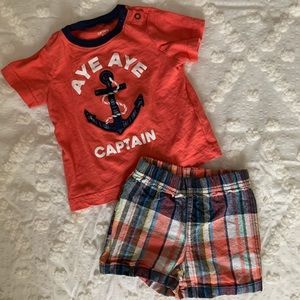 Baby Boy 9 months Carter’s outfit